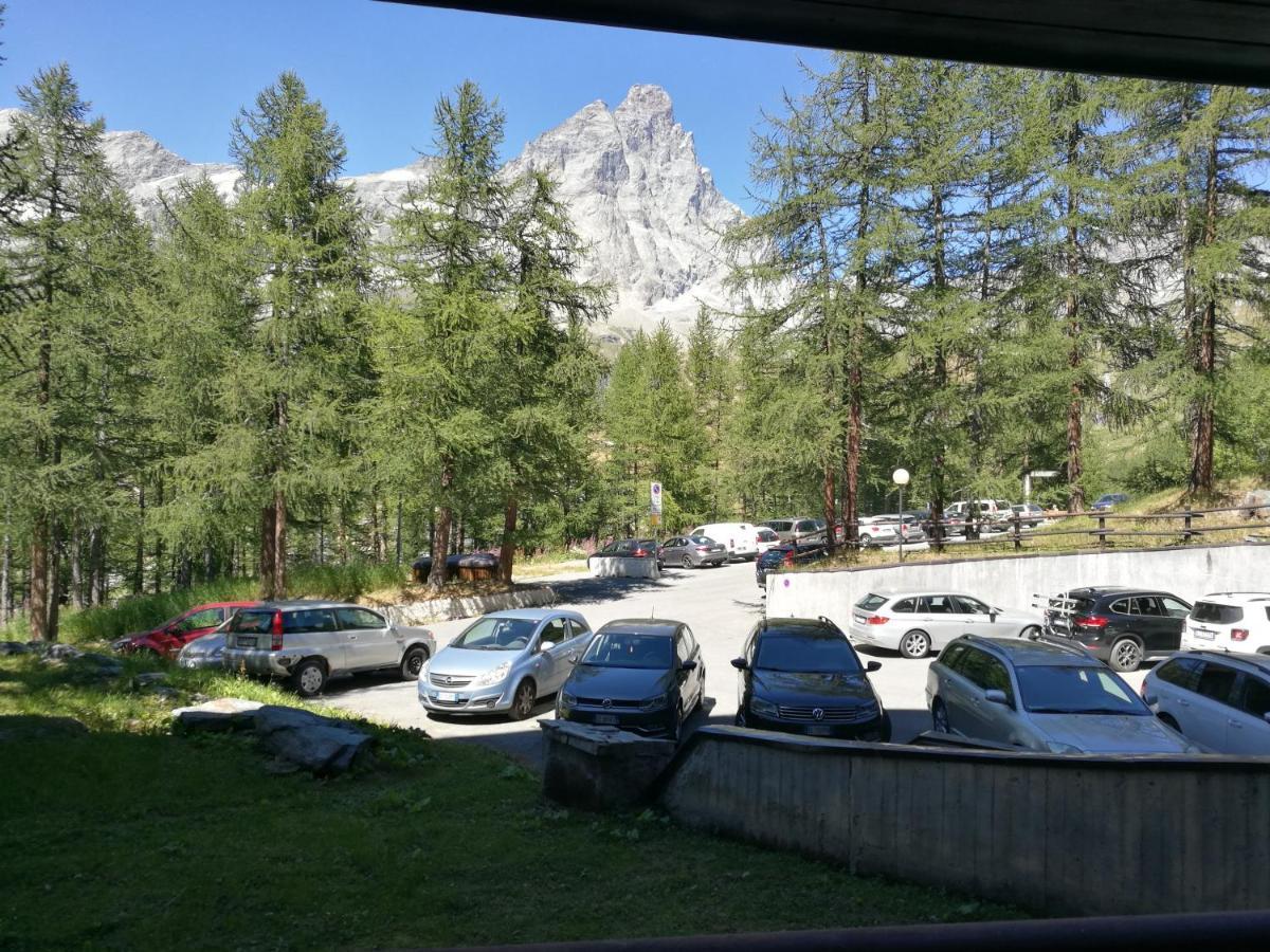 Апартаменты Grazioso Monolocale Vista Cervino Брей-Червиния Экстерьер фото